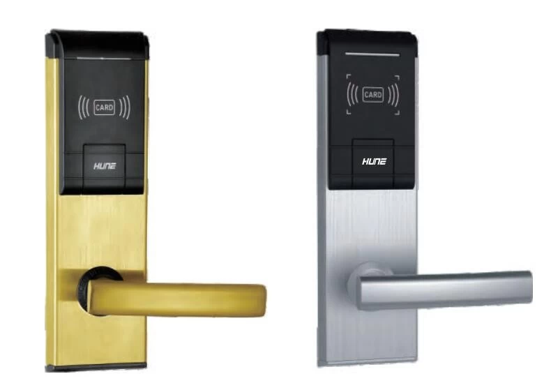 stainless steel UL smart hotel door lock system keyless entry China made