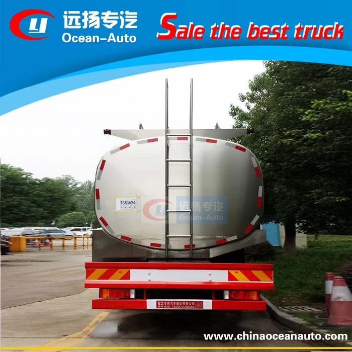 dongfeng kinland 8x4 25CBM fresh milk transporting truck