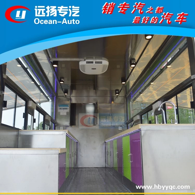JAC Mobile food truck with quick service