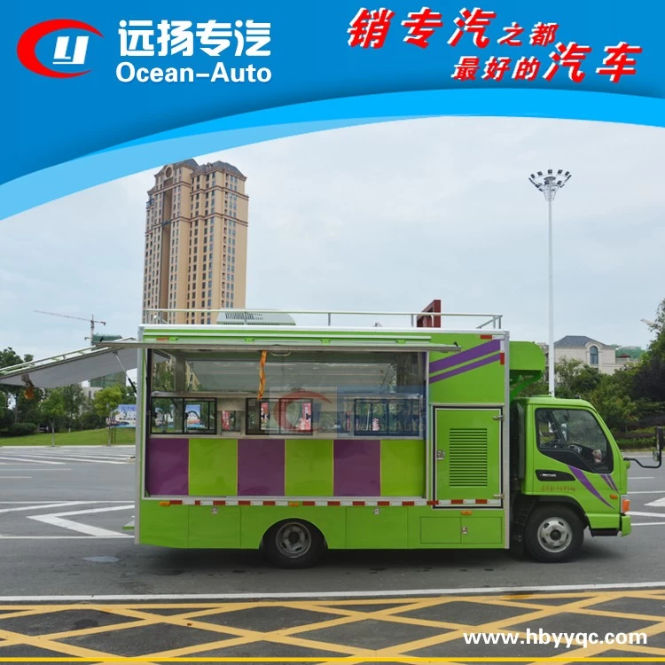 JAC Mobile food truck with quick service
