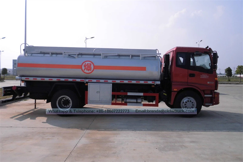 15000 litro foton 4x2 fuel tanker truck sa China