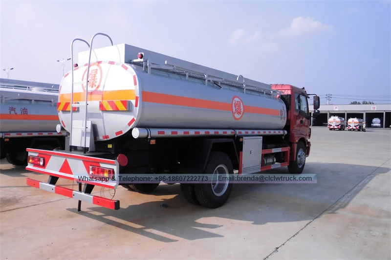 15000 litro foton 4x2 fuel tanker truck sa China
