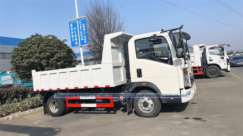 3-8Ton Howo Tipper Camion Fabricante en China