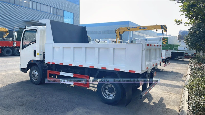 3-8Ton Howo Tipper Camion Fabricante en China