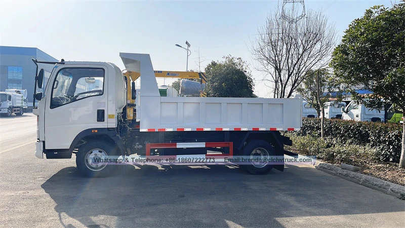 3-8Ton Howo Tipper Camion Fabricante en China
