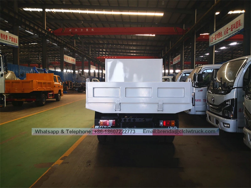 Precio de fábrica Isuzu Mini 2-5ton Venta caliente de camión doble volquete