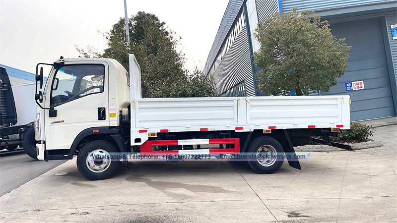 Bon prix 5Ton camion à benne howo avec bonne qualité