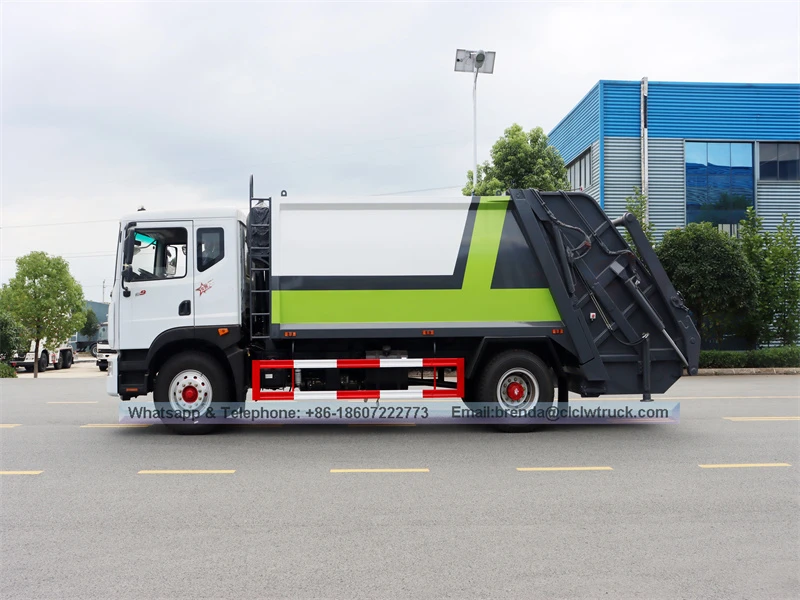4x2 Dongfeng 10 CBM Truck Compactor, поставщик мусора для мусора