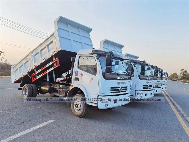 4x2 RHD DUMP TRACK-TIPPER يمين الدافع الأيمن أو الشاحنة اليسرى محرك السيارة-2-3 طن أو 4-5 طن مبيعات ساخنة