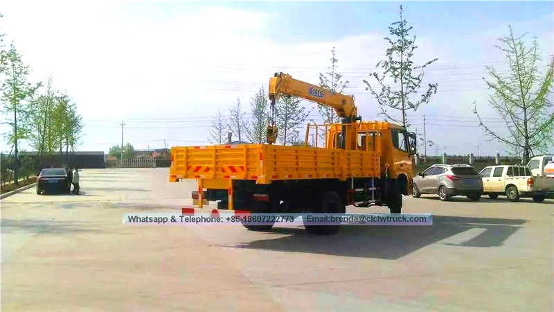 4x4 Truck Supplier China, 6300kgs Dongfeng Truck Crane Manufacturer China