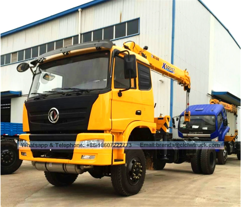 4x4 Truck Supplier China, 6300kgs Dongfeng Truck Crane Manufacturer China