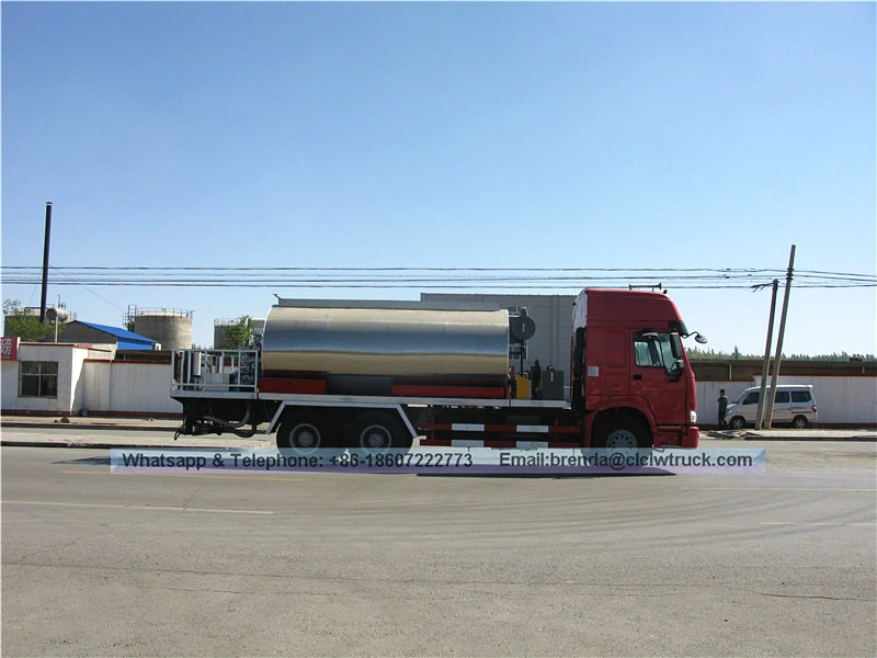 6x4 Sinotruk Howo 8000-10000 литров битум-распылитель грузовик
