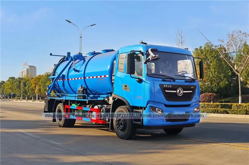 China 8000 liter 2100 Gal Dongfeng Truck Tanker Pembetung pengilang