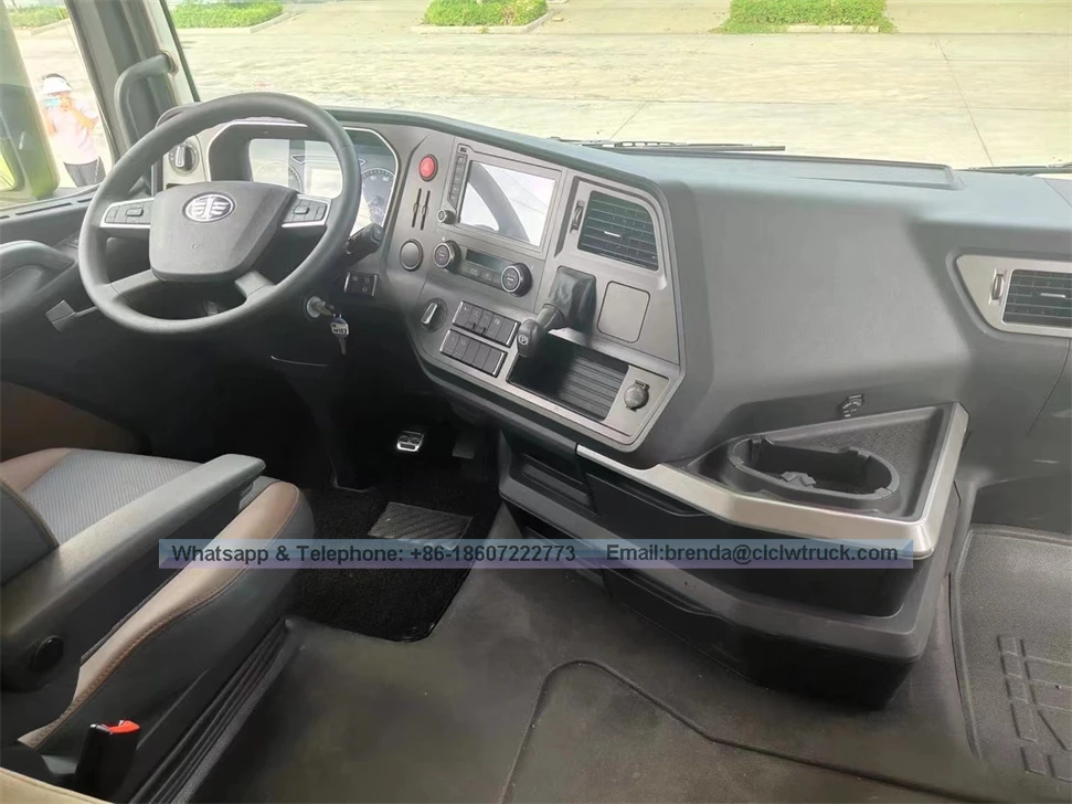 9.6 METERS FAW JIEFANG J7 Awtomatikong Paghahatid Palamig na Trak Direktang Pagbebenta ng Cargo Van Food Refrigerated Truck Reefer Freezer Cold Box Truck