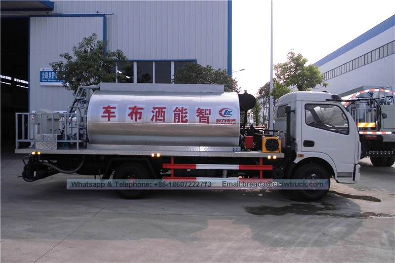 Поставщик асфальтовых аэрозольных грузовиков Китай, производитель DFAC Asphalt Road, производитель 6000L Bitumen Sprayer Masterler