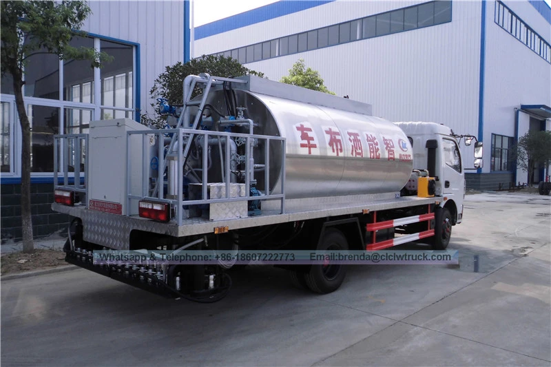 Поставщик асфальтовых аэрозольных грузовиков Китай, производитель DFAC Asphalt Road, производитель 6000L Bitumen Sprayer Masterler