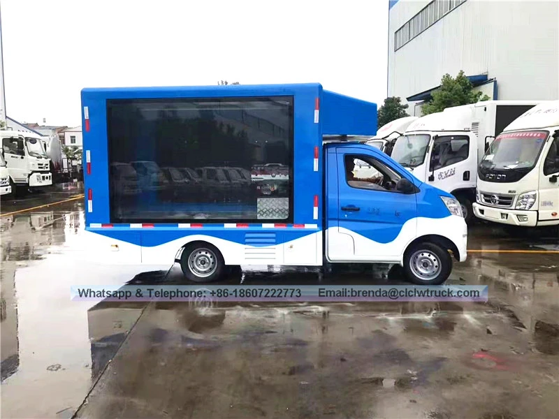 China Changan P4-P8 Mini Display Advertising Truck