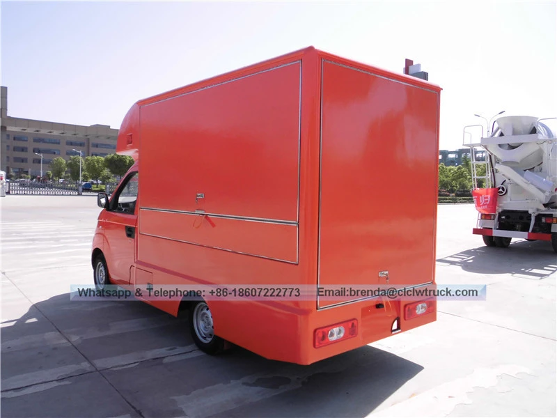 Chery food truck supplier china, ice cream truck tagagawa china, mini coffee trak para sa sale