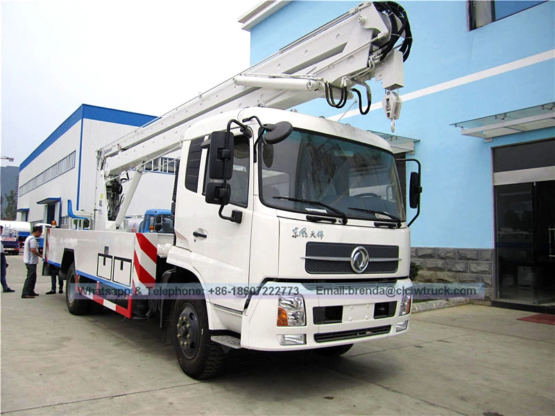 China Dongfeng Kingrun 22 metros aérea plataforma de veículo