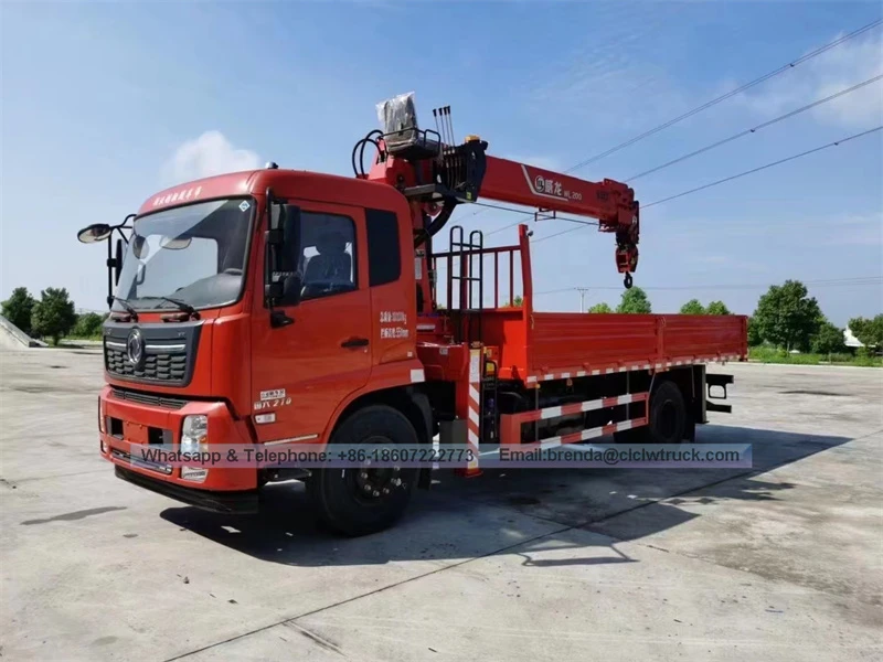 China Mini 5 ton Crane Truck, Hydraulic Truck Loader Crane Truck Supplier
