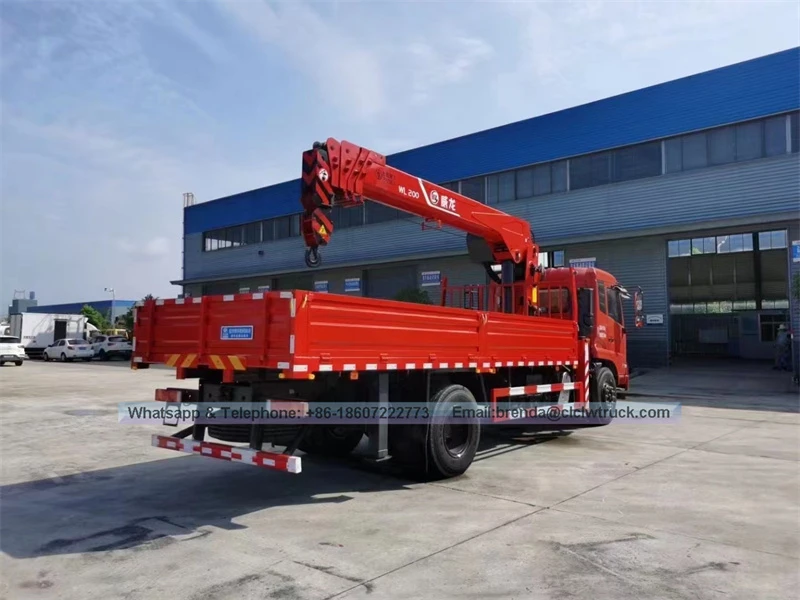 China Mini 5 ton Crane Truck, Hydraulic Truck Loader Crane Truck Supplier