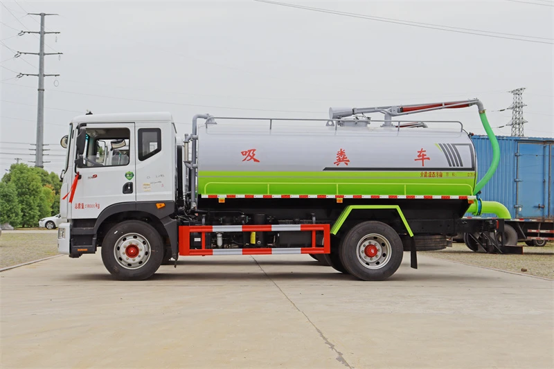 China Equipo de saneamiento Suck Truck Camioner Alcantarillador Camión limpio para la venta