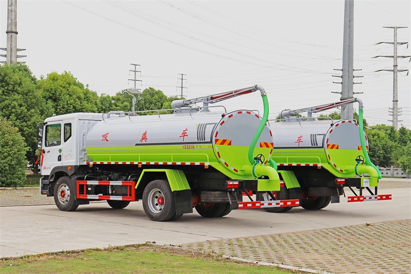 China Equipo de saneamiento Suck Truck Camioner Alcantarillador Camión limpio para la venta