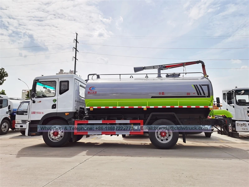 Chinese Dongfeng Kingrun 10200 Liters 2640 Gallon Fecal Higop Truck