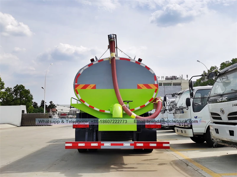 Chinese Dongfeng Kingrun 10200 Liters 2640 Gallon Fecal Higop Truck