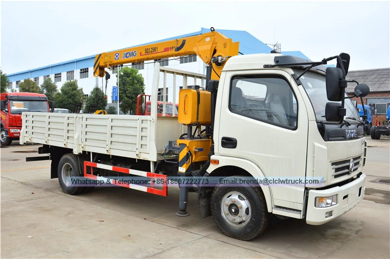 DFAC 4X2 3200 Kgs Truck Mountec Crane, 3.2 ton Lorry Crane
