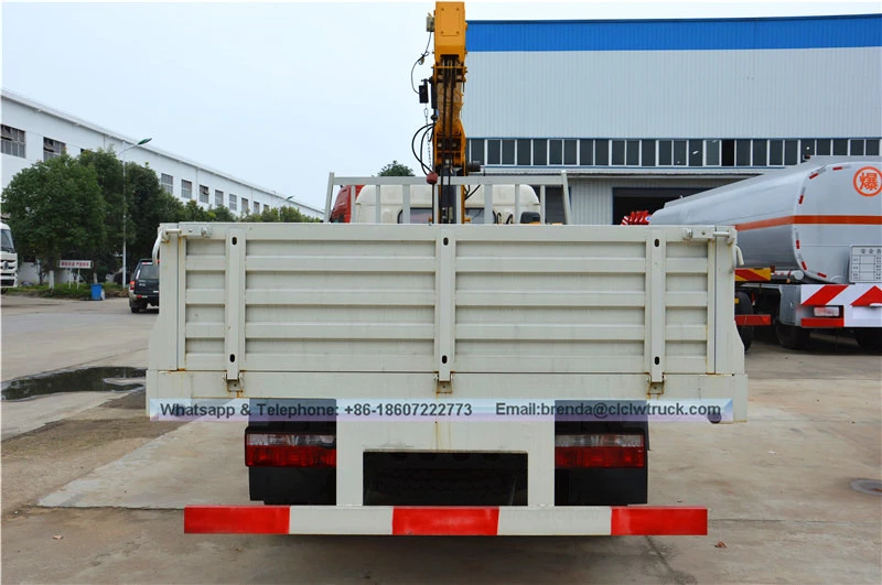 DFAC 4X2 3200 Kgs Truck Mountec Crane, 3.2 ton Lorry Crane