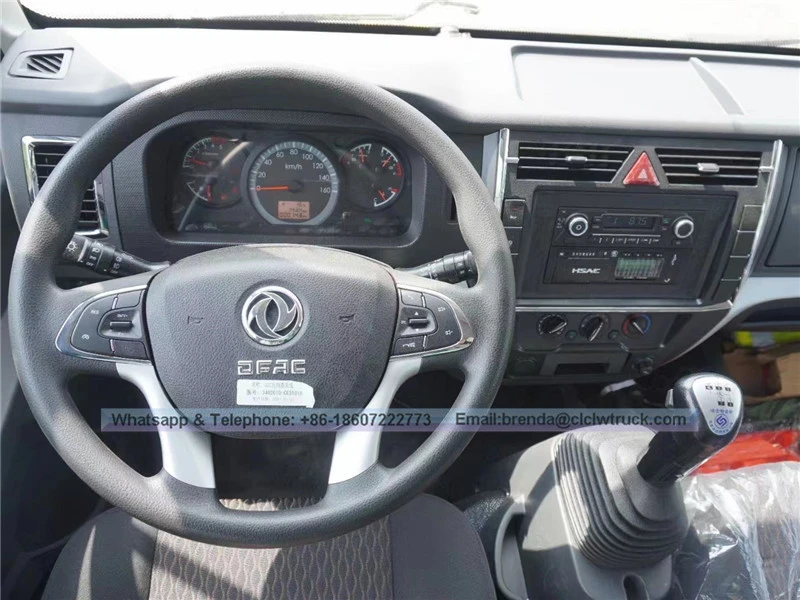 DFAC 6-10T Freezer Palamig na Cold Room Van Meat Delivery Truck