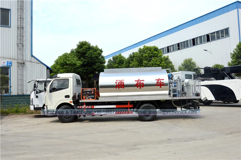 รถบรรทุกเรือบรรทุกน้ำมันแอสฟัลต์ DFAC 6000 ลิตร