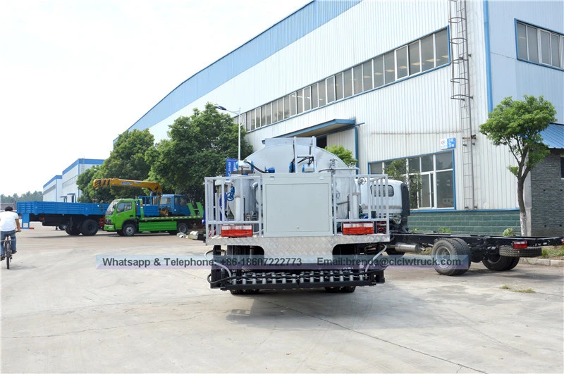 รถบรรทุกเรือบรรทุกน้ำมันแอสฟัลต์ DFAC 6000 ลิตร