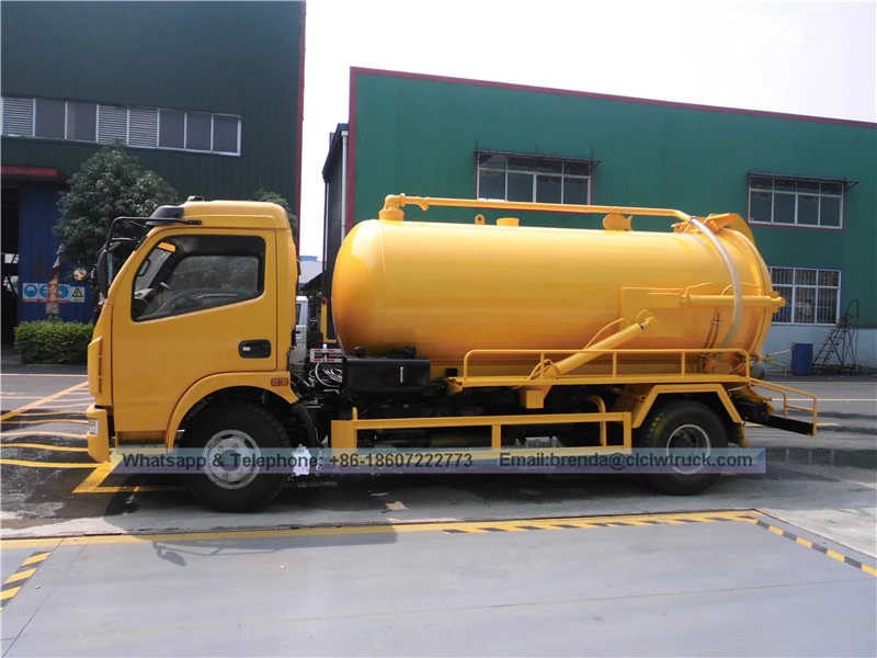 DFAC 6000 litro sewage suction truck