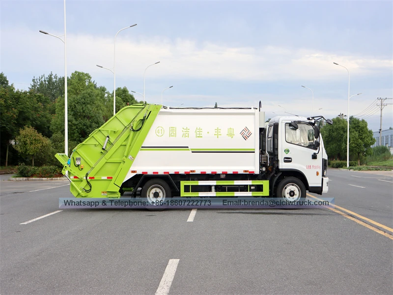 DFAC 8吨压缩垃圾卡车
