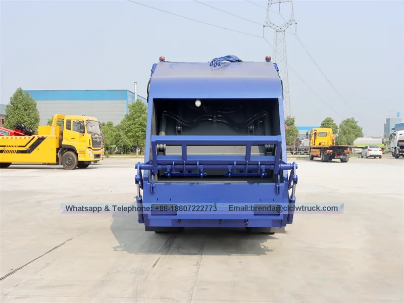 Dongfeng 5-7M3 การบีบอัดรถบรรทุกขยะ (ระบบควบคุมอัตโนมัติและด้วยตนเอง)