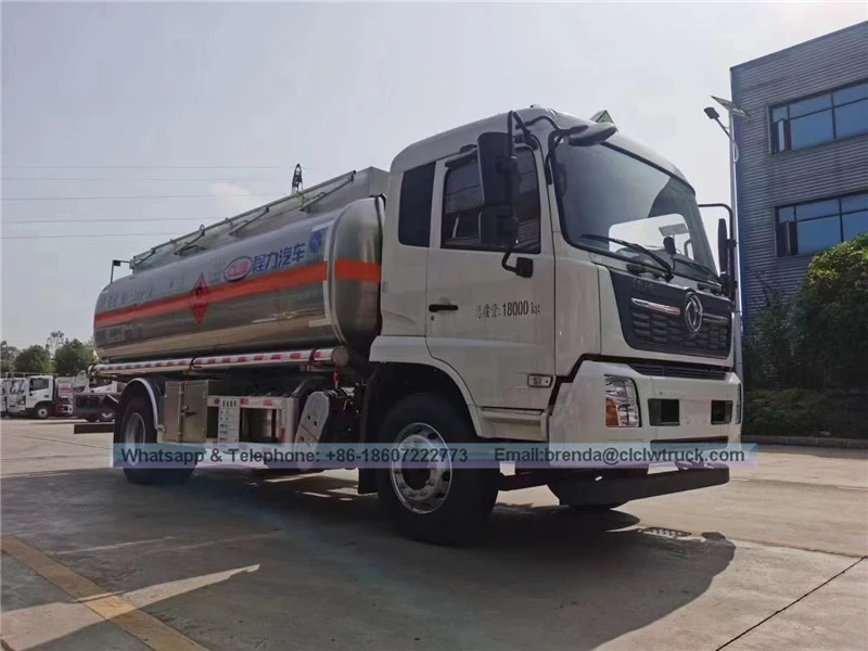 Dongfeng Kingrun 4 * 2 12000L-20000L Tank Truck, Camion de carburant