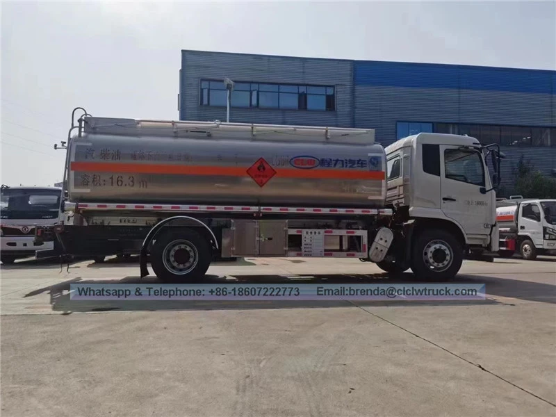 Dongfeng Kingrun 4 * 2 12000L-20000L Tank Truck, Camion de carburant