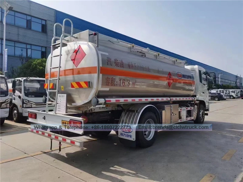 Dongfeng Kingrun 4 * 2 12000L-20000L Tank Truck, Camion de carburant