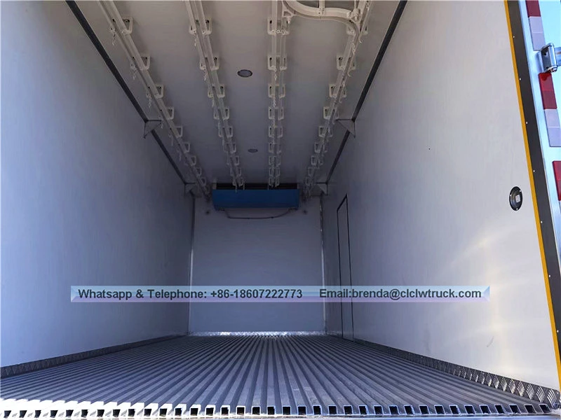 Dongfeng 12-16 tonong refrigerator frozen na transportasyon ng isda