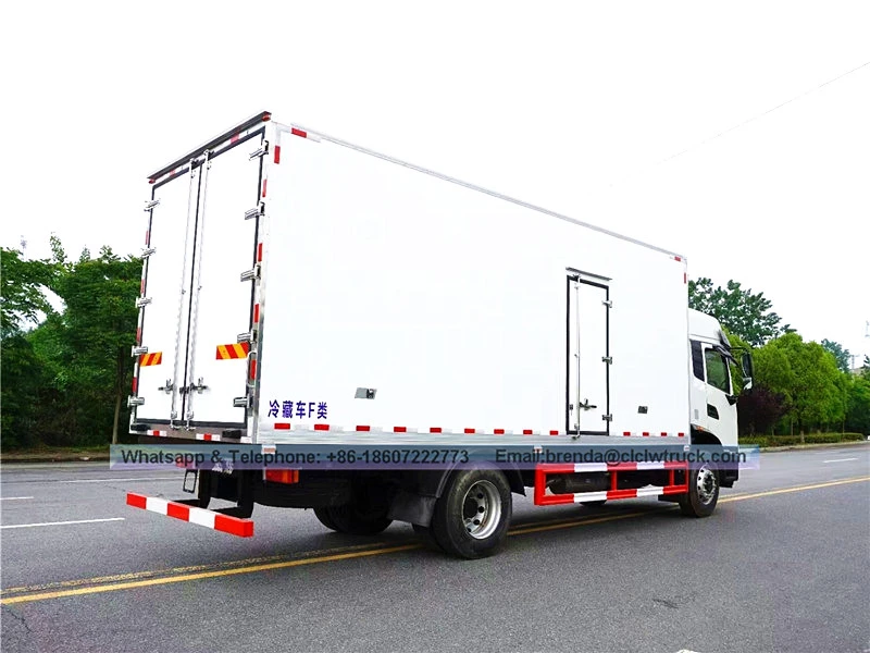 Dongfeng 12-16 tonong refrigerator frozen na transportasyon ng isda