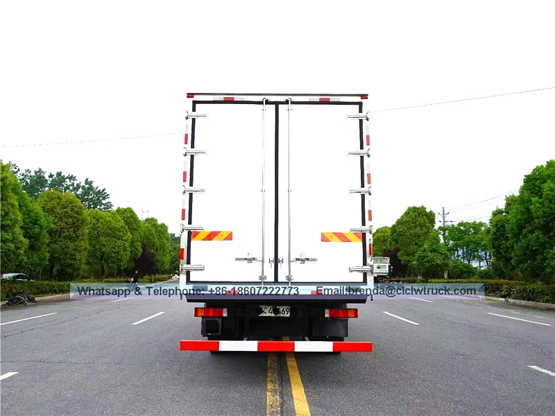 Dongfeng 12-16 tonong refrigerator frozen na transportasyon ng isda
