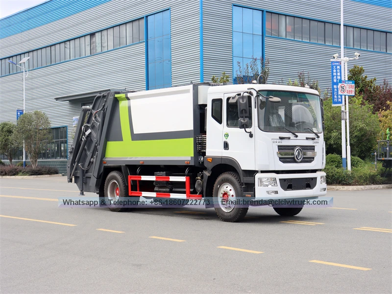 Dongfeng 12cbm压实垃圾车