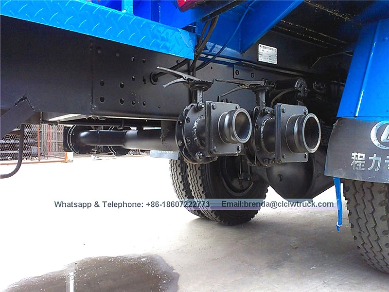 Dongfeng 15000liter Water Truck Supplier China, 4x2 15cbm Tagagawa ng Tanker Tanker Taker