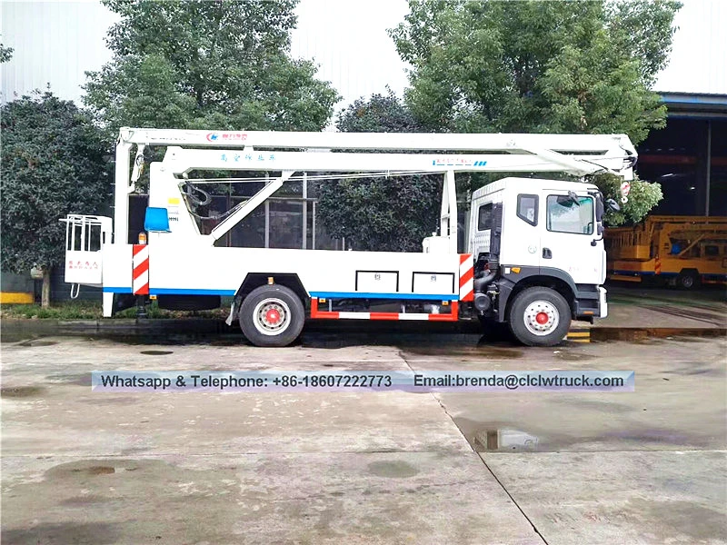 Dongfeng 22 metro ang mataas na trak ng operasyon ng taas