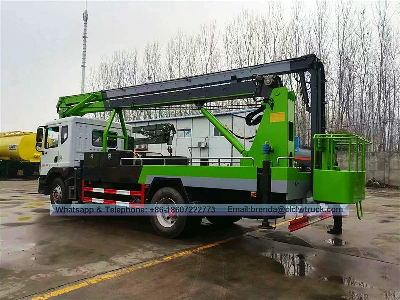 Dongfeng 22 metro ang mataas na trak ng operasyon ng taas