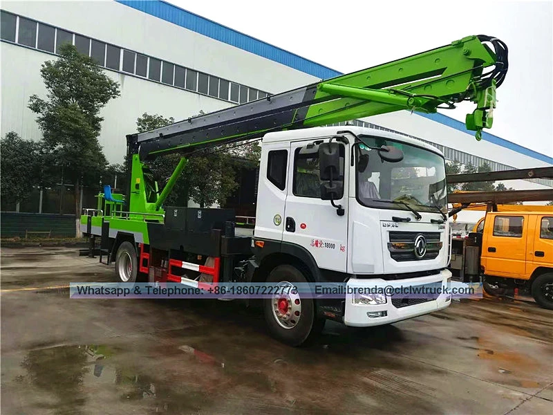 Dongfeng 22 metro ang mataas na trak ng operasyon ng taas