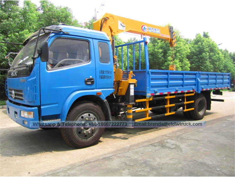 Dongfeng 4000 kgs Truck Mounted XCMG Crane, China Truck Mounted Crane Manufacturer