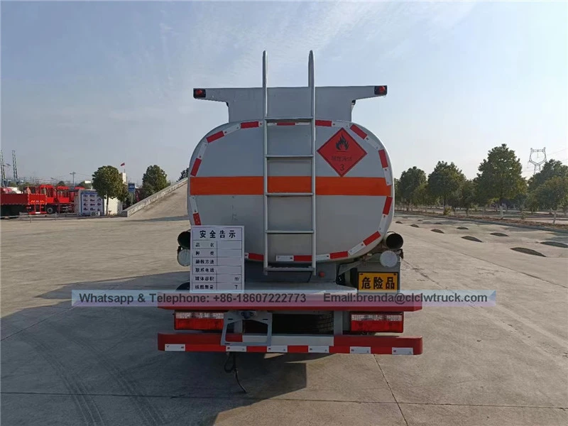 Dongfeng 4x2 6ton -10ton Oil Tanker Tanker Truck ผู้ผลิตจีน